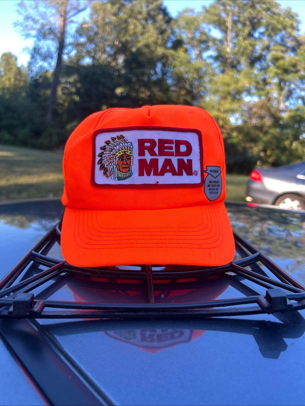 Orange Trucker Hat